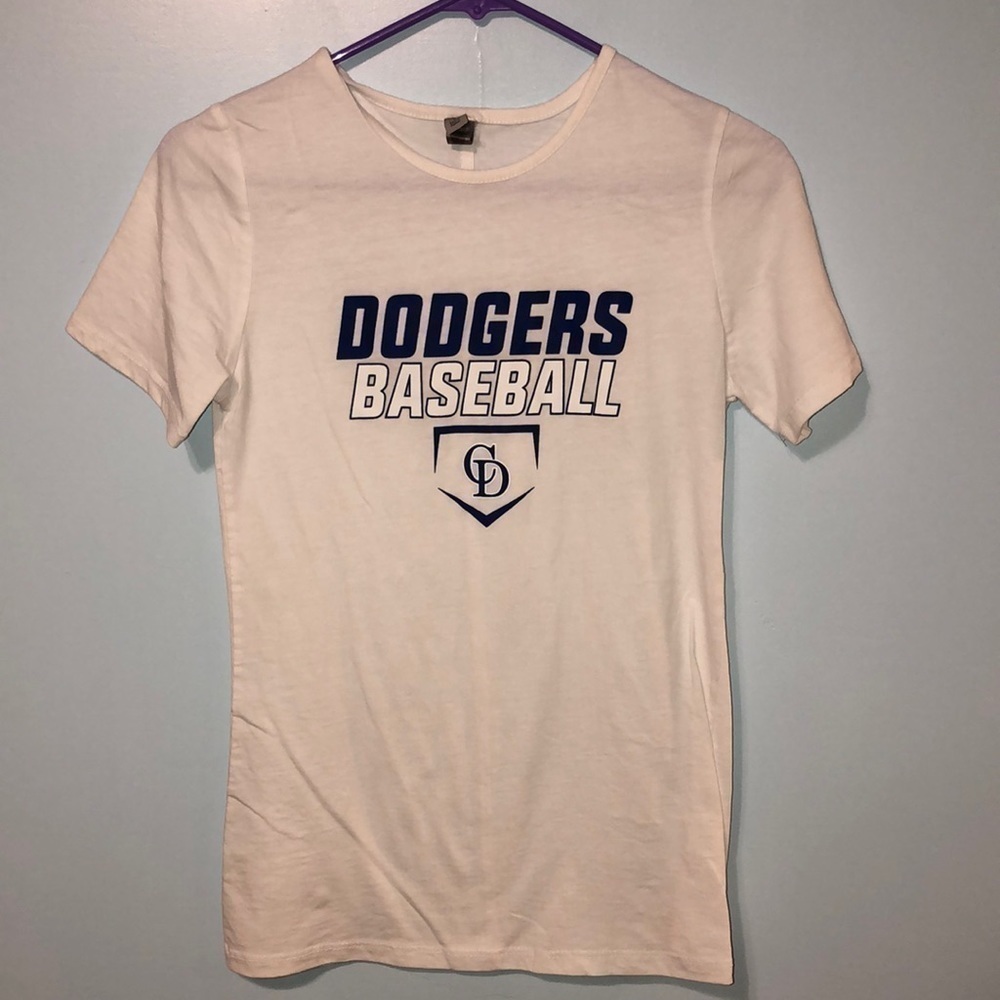 Dodgers baseball short sleeve tee shirt size small